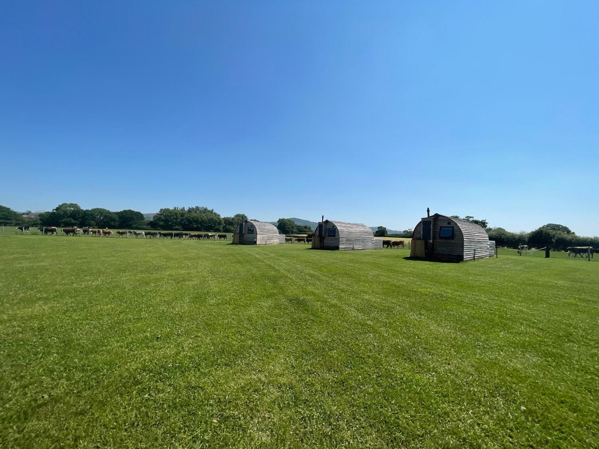 Abbey Farm Luxury Glamping Otel Rhuddlan Dış mekan fotoğraf