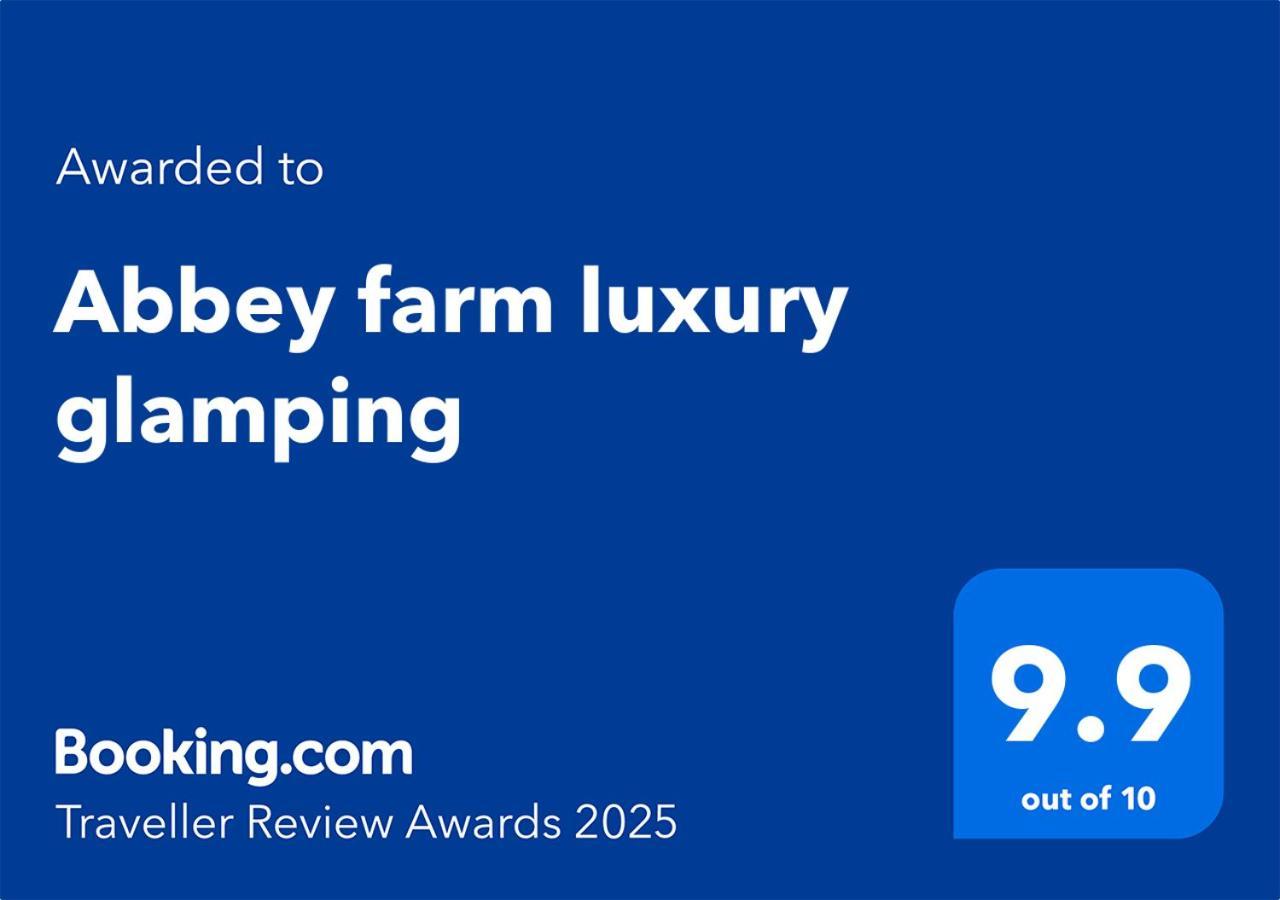 Abbey Farm Luxury Glamping Otel Rhuddlan Dış mekan fotoğraf